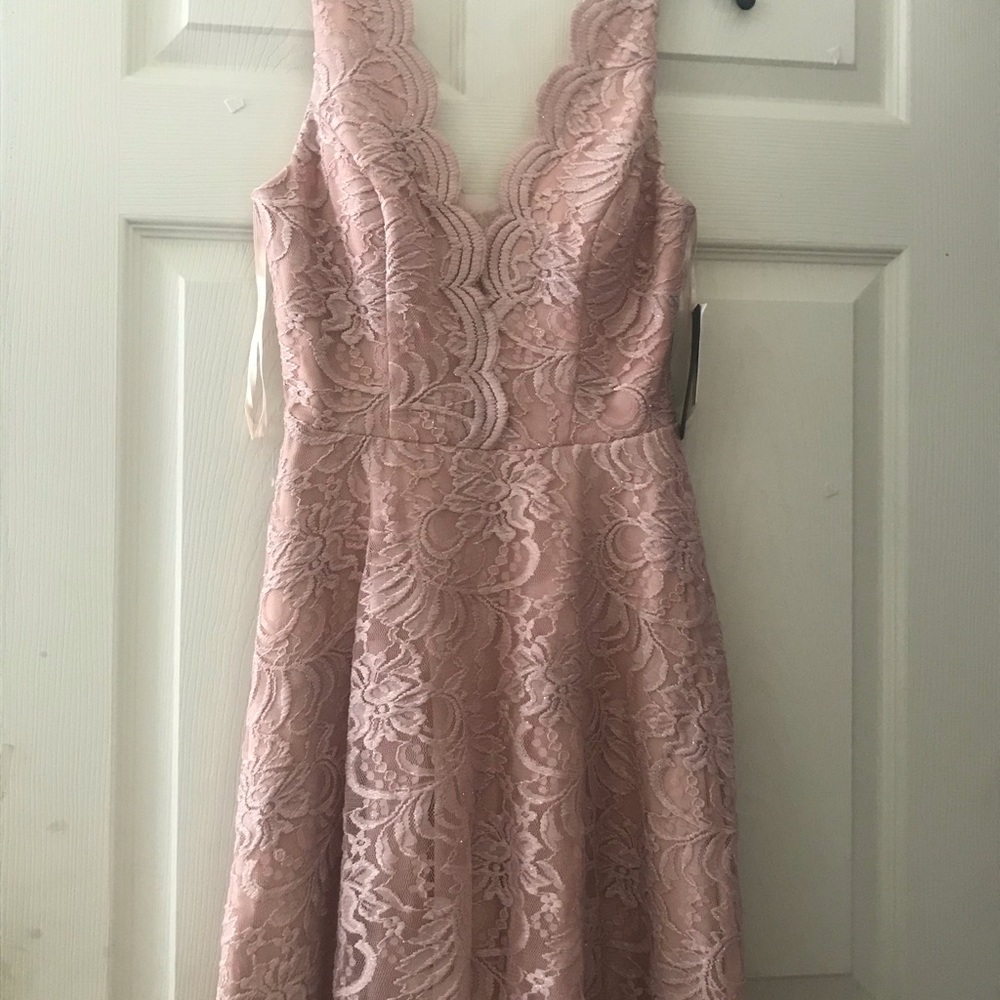 Brand new blush pink dress
